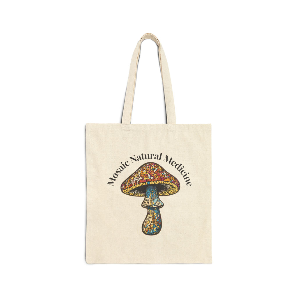 Magic Natural Mushroom Canvas Tote Bag