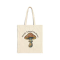 Magic Natural Mushroom Canvas Tote Bag