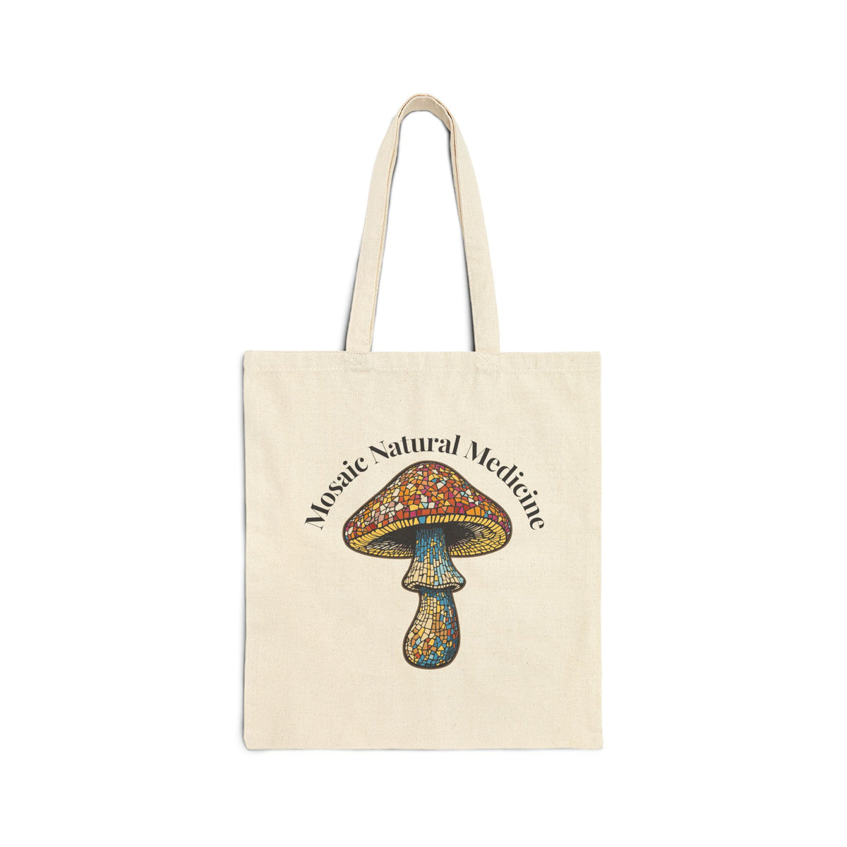 Magic Natural Mushroom Canvas Tote Bag